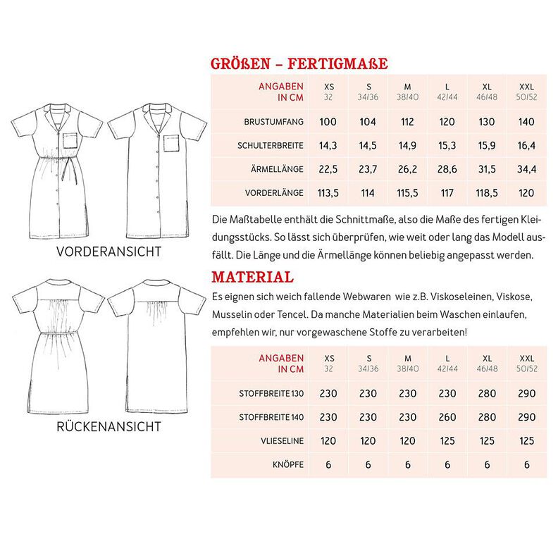 FRAU ISLA Overhemdjurk met reverskraag | Studio Schnittreif | XS-XXL, image number 8