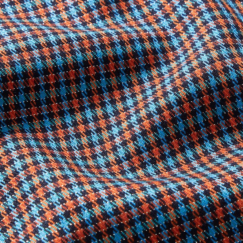 Viscosemix Ruiten met glitters – turkoois/oranje,  image number 2