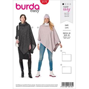 Cape, Burda 6175 | 34-44, 