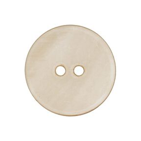Parelmoerknoop pastel lichtbeige, 