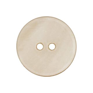 Parelmoerknoop pastel lichtbeige, 