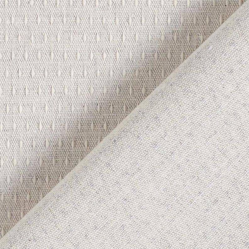 Decostof jacquard gerecycled – zilvergrijs,  image number 3