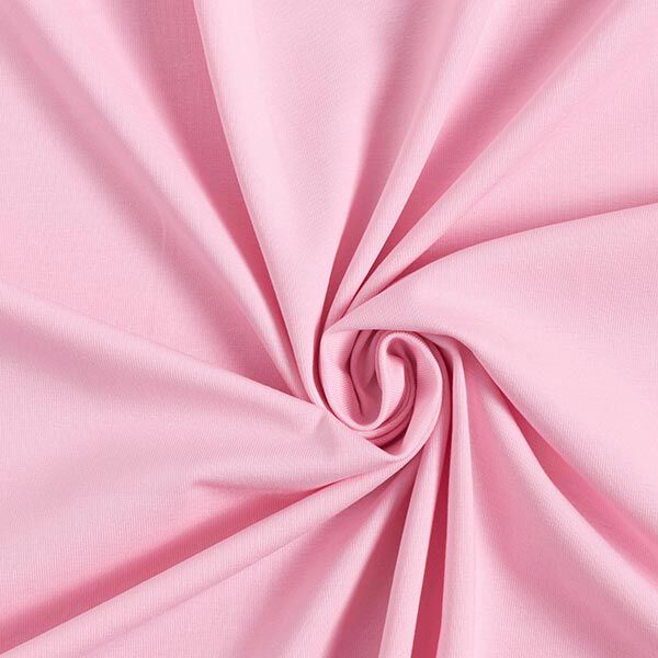 Baumwolljersey Medium Uni – roze,  image number 1