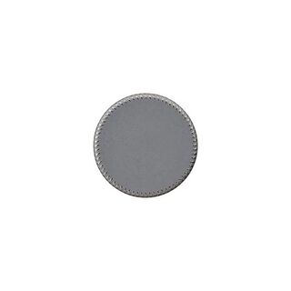 Metaal-polyesterknoop oogje [ 15 mm ] – grijs, 