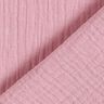GOTS Mousseline/dubbel gehaakte stoffen | Tula – pastelviolet,  thumbnail number 4