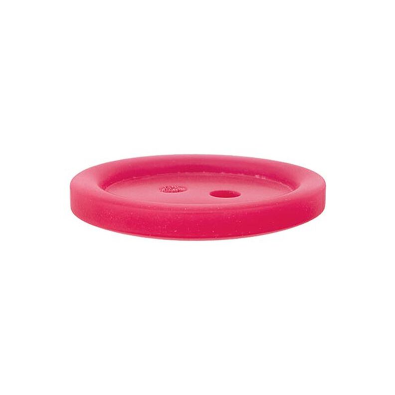 Kunststof knoop 2-gats basic - pink,  image number 2