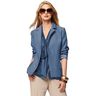 Bi-stretch gabardine – blauwgrijs,  thumbnail number 6