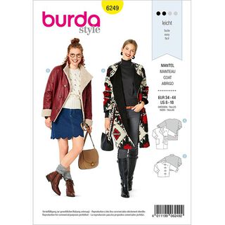 Jas/Mantel, Burda 6249 | 34-44, 