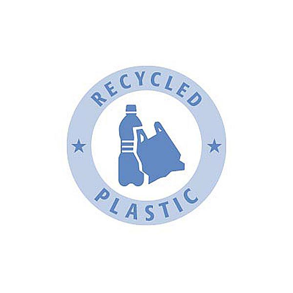 Polyester knoop social plastic 2-gats, image number 3