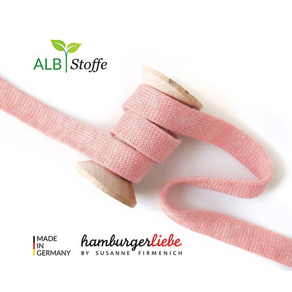 GOTS Bio hoodiekoord CORD ME Melange [20 mm] | Albstoffe | Hamburger Liebe,  image number 1
