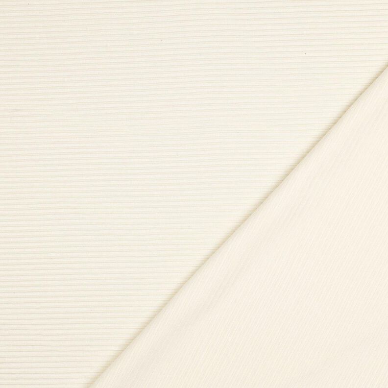 Ottoman Ribjersey Katoenmix – creme, image number 3