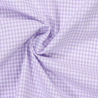 Katoenen stof Vichy - 0,2 cm – pastellila, 