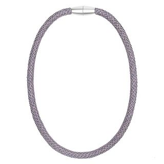 Eenvoudige gordijnhouder met magneetsluiting [60cm] – lila | Gerster, 