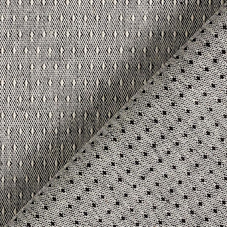 Decostof jacquard gerecycled – zwart, image number 3