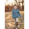 Sweatshirt Safaridieren | by Poppy – duifblauw/anthraciet,  thumbnail number 6