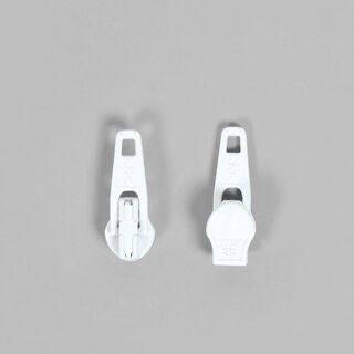 Metaal runner (501) – wit | YKK, 