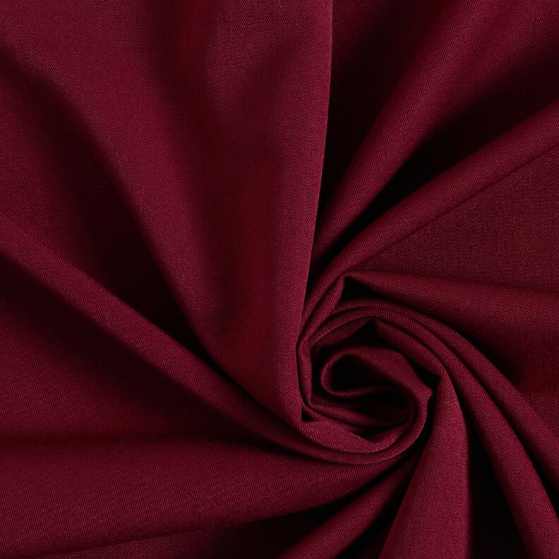 Bi-stretch gabardine – bordeauxrood,  image number 1