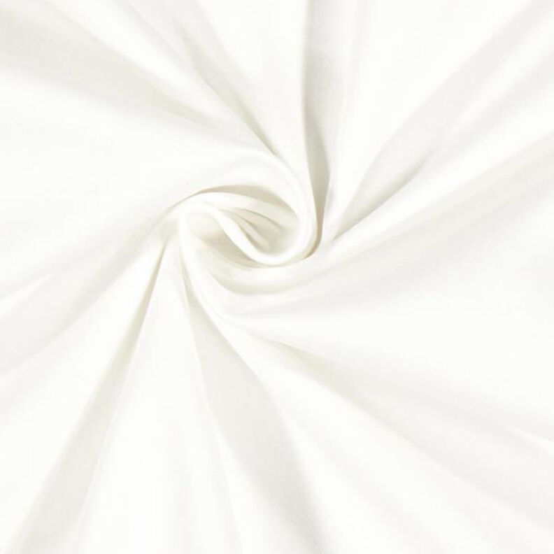 Katoensatijn stretch – wit,  image number 2