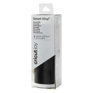 Cricut Joy Smart vinylfolie mat [ 13,9 x 121,9 cm ] – zwart, 