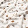 Gezellige fleece Poten en botten – ivoor/donkertaupe,  thumbnail number 2