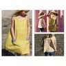 PINK - jurk en top met gedraaide bandjes en zakken, Studio Schnittreif  | 74 - 140,  thumbnail number 2