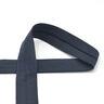 Biasband Katoenjersey [20 mm] – nachtblauw,  thumbnail number 1