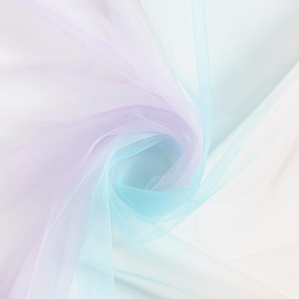 Softmesh Regenboog-verloop – lichtblauw/mint,  image number 3