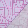 Katoen voile Town | Nerida Hansen – lila/purper,  thumbnail number 4