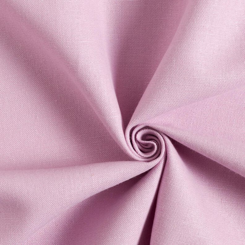 Puur linnen zwaar Effen – pastelviolet, image number 1