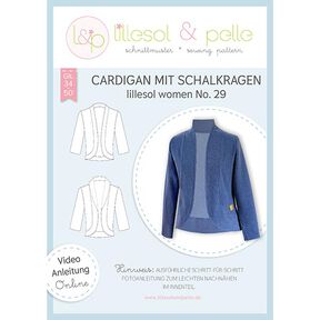 Cardigan met sjaalkraag, Lillesol & Pelle No. 29 | 34 - 50, 