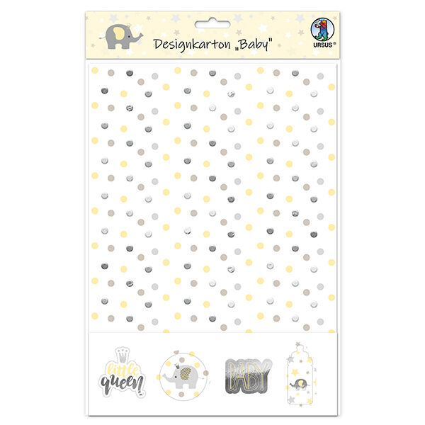 Ontwerpkarton met stickers Baby, image number 2