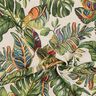 Jacquard gobelin Monstera palmen – groen/rood,  thumbnail number 3