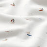 Katoenjersey Zeilbootjes – ecru,  thumbnail number 2