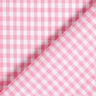 Katoenen stof Vichy ruit 0,5 cm – roze/wit,  thumbnail number 4