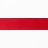 Satijnband [25 mm] – rood,  thumbnail number 1