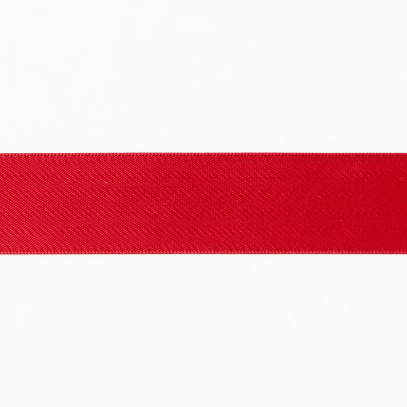 Satijnband [25 mm] – rood,  image number 1