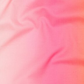 Batist Regenbooggradiënt | Poppy Fabrics – pink/wit, 