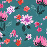 French Terry Colette Digitaal printen | Nerida Hansen – aquablauw/chili,  thumbnail number 1