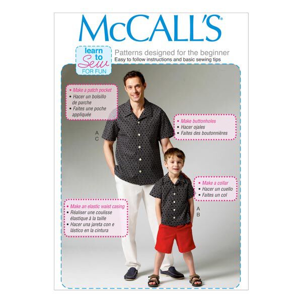 Shirt, McCalls 6972 | 94 - 134,  image number 1