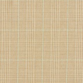 Viscosemix fijne glencheck met lurex – amandel/licht mint, 