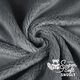 Pluche SNUGLY [1 m x 0,75 m | Pool: 5 mm]  - donkergrijs | Kullaloo,  thumbnail number 4