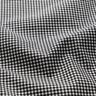 Overhemdenstof kleine ruit – zwart/wit,  thumbnail number 2