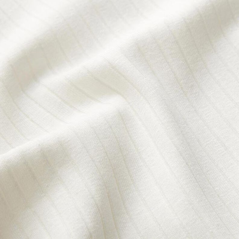 Ribjersey effen – ecru,  image number 3