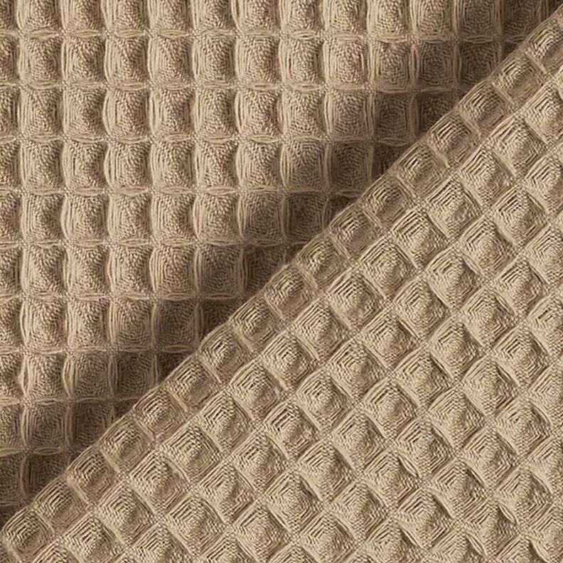 Wafelpiqué – beige,  image number 3