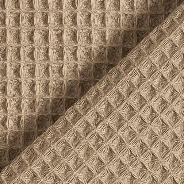 Wafelpiqué – beige,  image number 3