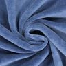 Nicki stof effen – staalblauw,  thumbnail number 2