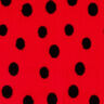 Nepbont lieveheersbeestje stippen – rood/zwart,  thumbnail number 1