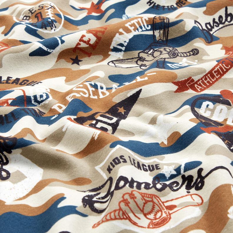 Alpenfleece Honkbal – middelbruin, image number 2