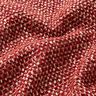 Bekledingsstof kleurrijke bouclé-look – bordeauxrood/creme,  thumbnail number 2