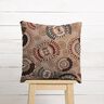 Decostof Jacquard elegante mandala – donkertaupe/roodbruin,  thumbnail number 6